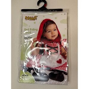 0-6 Months Red Riding Hood Baby Girl Costume